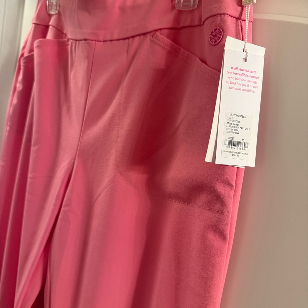 Lilly Pulitzer Luxletic Crop Pants - Picture 4 of 6